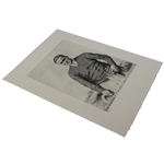 1930 Bobby Jones Grand Slam Etching Print 66/200 Signed By Artist Douglas Mccleod