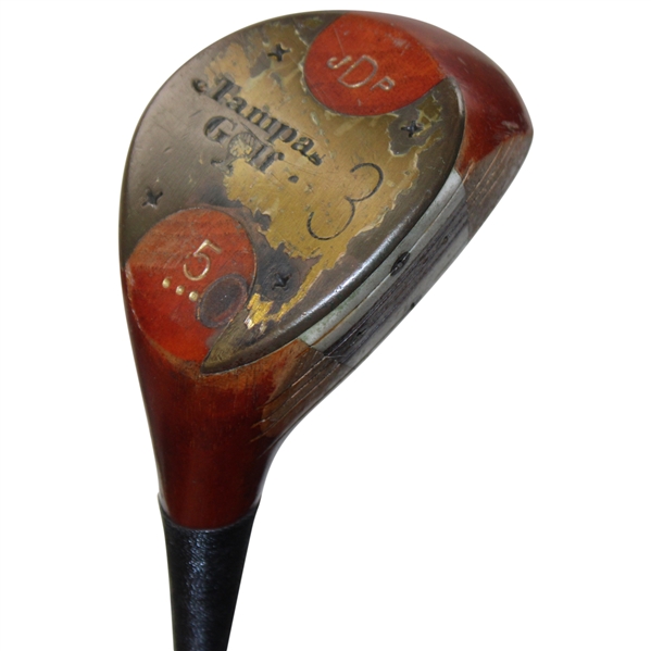 Joe DiMaggios 3 Wood Custom Tampa Golf Shop JDP Stamped 3-Wood Club