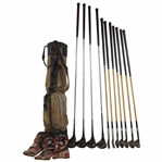 Howard Hughes' Bobby Jones Spalding Golf Clubs Given To Ruben Shaw