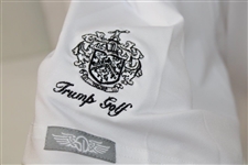 John Daly Signed Personal Straight Down White Performance 3XL Shirt w/Sponsors JSA ALOA