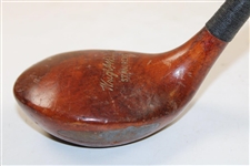 Wright & Ditson St. Andrews Left Handed Hickory Shaft Wood