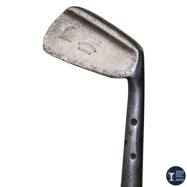 A. Patrick Leven Maxwell Mashie W/ Shaft Stamp
