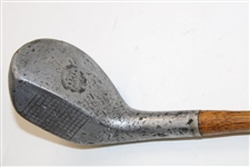 The Mills Straight Face BB Model Medium Lie Brassie W/ Shaft Stamp
