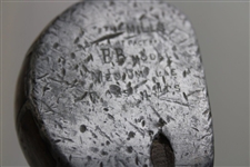 The Mills Straight Face BB Model Medium Lie Brassie W/ Shaft Stamp