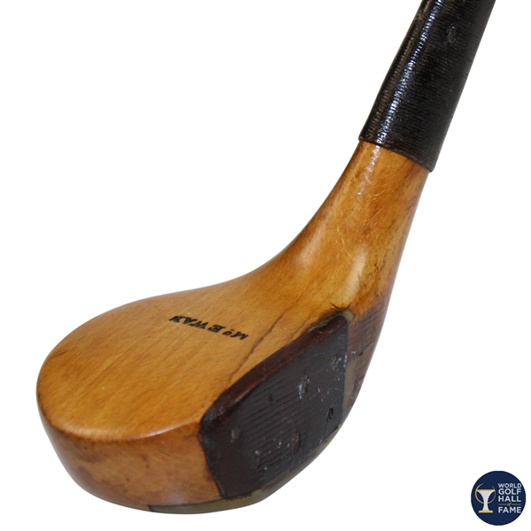 McEwan Hickory Shaft Club W/ Restored By Laurie Auchterlonie Shaft Stamp