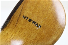 McEwan Hickory Shaft Club W/ Restored By Laurie Auchterlonie Shaft Stamp