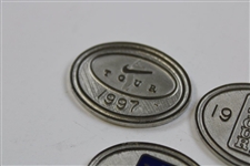 Two (2) 1997 PGA Tour Plus Nike Tour Contestant Markers