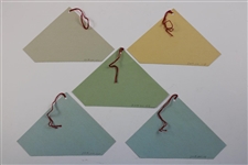 Five (5) 1969 World Cup Golf Tournament Tickets - Thursday-Sunday
