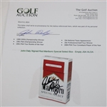 John Daly Signed Red Marlboro Special Select Box - Empty JSA ALOA