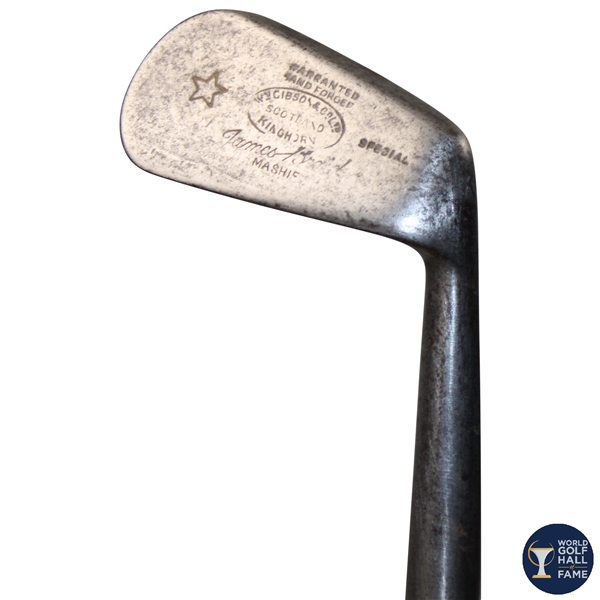 William Gibson Warranted Hand Forged Special James Braid Mashie