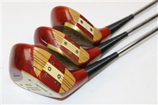 Tommy Armour PGA Silver Scot 986 Tour Oil Hardened Driver 4-Wood & 5-Wood