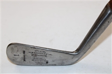 W. Yeoman Chicago Special Hand-Forged Left-Handed 1 Driving Iron with Shaft Stamp