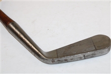 W. Yeoman Chicago Special Hand-Forged Left-Handed 1 Driving Iron with Shaft Stamp