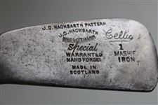 J.C. Hackbarth Pattern Special Warranted Hand-Forged Left-Handed Celtic 1 Mashie Iron