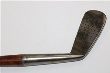 J. MacGregor Hand Forged Dayton Popular Left-Handed B Cleek with Shaft Stamp