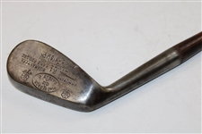 MacGregor Dayton Accurate Hand Forged Left-Handed Bakspin Mashie-Niblick w/Shaft Stamp