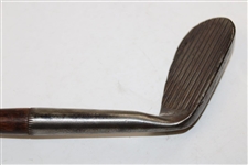 MacGregor Dayton Accurate Hand Forged Left-Handed Bakspin Mashie-Niblick w/Shaft Stamp