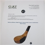 McEwan Hickory Shaft Club W/ Restored By Laurie Auchterlonie Shaft Stamp