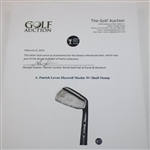 A. Patrick Leven Maxwell Mashie W/ Shaft Stamp