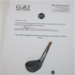 The Mills Straight Face BB Model Medium Lie Brassie W/ Shaft Stamp