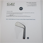 H.E.C. BGI Mid-Iron W/ Jack Gordon Maker Special Shaft Stamp