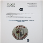 1972 Jackie Gleason Inverrary Classic Seasons Grounds & Clubhouse Badge