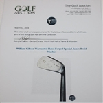 William Gibson Warranted Hand Forged Special James Braid Niblick