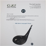 Billy Burke Autograph 2-Wood