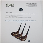 Tommy Armour PGA Silver Scot 986 Tour Oil Hardened Driver 4-Wood & 5-Wood