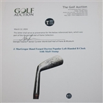 J. MacGregor Hand Forged Dayton Popular Left-Handed B Cleek with Shaft Stamp