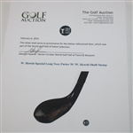 W. Hewitt Special Long Nose Putter W/ W. Hewitt Shaft Stamp