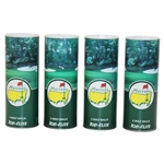Four (4) Sleeves of Classic Masters Tournament Logo Top-Flite Strata Golf Balls