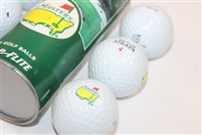 Four (4) Sleeves of Classic Masters Tournament Logo Top-Flite Strata Golf Balls