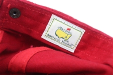 Augusta National GC Masters Tournament 'Augusta' Circle Patch Logo Red Golf Hat