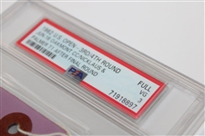 1962 US Open at Oakmont Final 4th Rd Ticket PSA Grade 3 #71918897