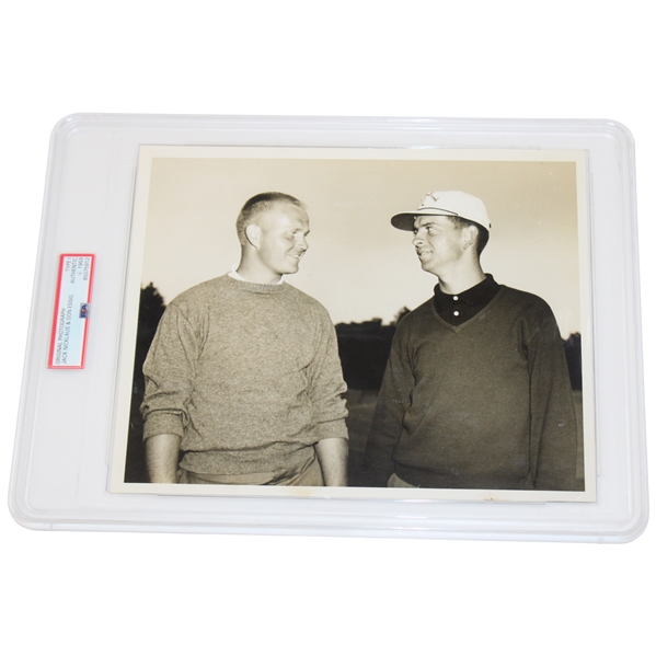 1959 Jack Nicklaus And Don Essig North & South at Pinehust CC Type 1 Photo PSA Authentic #85075912