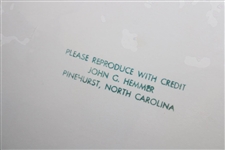 1959 Jack Nicklaus And Don Essig North & South at Pinehust CC Type 1 Photo PSA Authentic #85075912