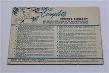 1945 'Want To Be A Golf Champion' 1st Edition Book by Gene Sarazen
