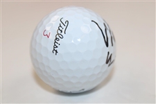 Viktor Hovland Signed Titleist Pro V1x Logo Golf Ball JSA ALOA