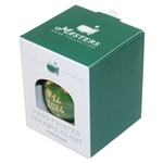 Masters Tournament Ceramic Holiday Ornament Green Goldenbell in Box
