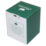 Masters Tournament Ceramic Holiday Ornament Green Goldenbell in Box
