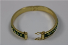 Masters Tournament Mignonne Gavigan Masters Green Bangle in Original Bag/Box