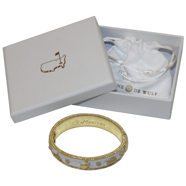 Masters Tournament Capucine De Wulf Icon White Bangle
