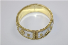 Masters Tournament Capucine De Wulf Icon White Bangle