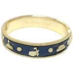Masters Tournament Capucine De Wulf Icon Navy Bangle