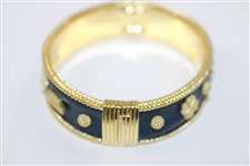Masters Tournament Capucine De Wulf Icon Navy Bangle