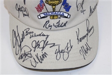 2008 Ryder Cup at Valhalla Team USA & Captain Signed Hat JSA ALOA