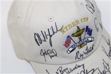 2008 Ryder Cup at Valhalla Team USA & Captain Signed Hat JSA ALOA