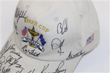 2008 Ryder Cup at Valhalla Team USA & Captain Signed Hat JSA ALOA