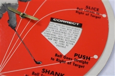 1966 Arnold Palmer Causes & Corrections For All Shots Correction Wheel 